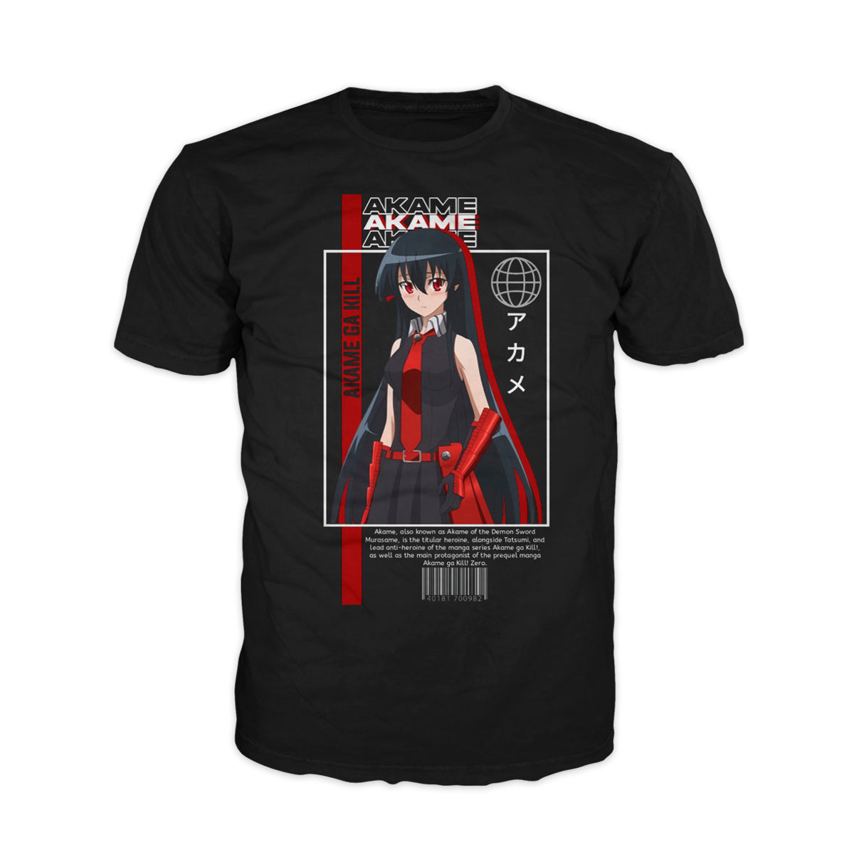 Camiseta Akame ga Kill Anime