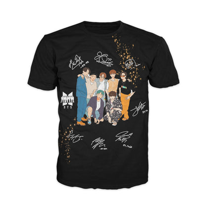 Camiseta K-pop Bts