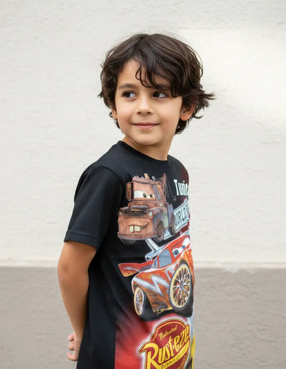 Camiseta Cars Rayo Mcqueen Mate