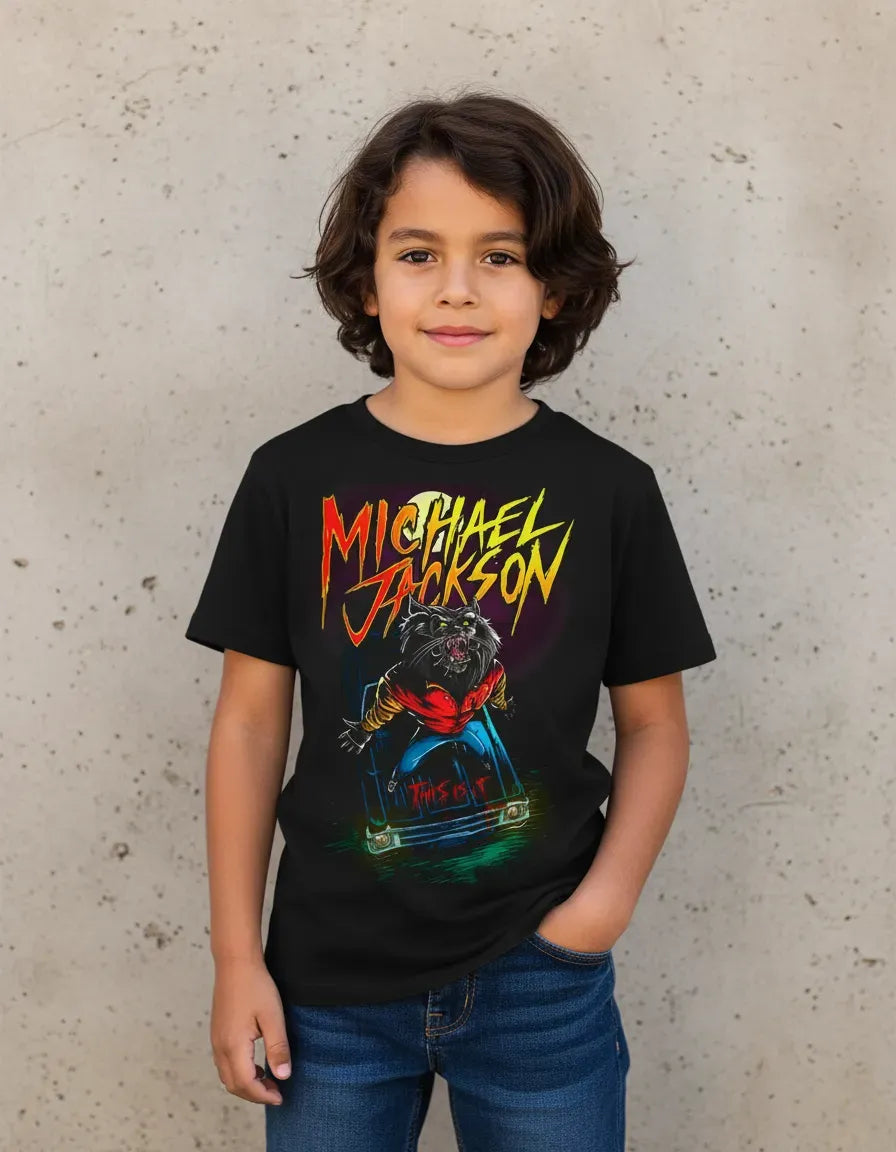Camiseta Michael Jackson Thriller Lobo