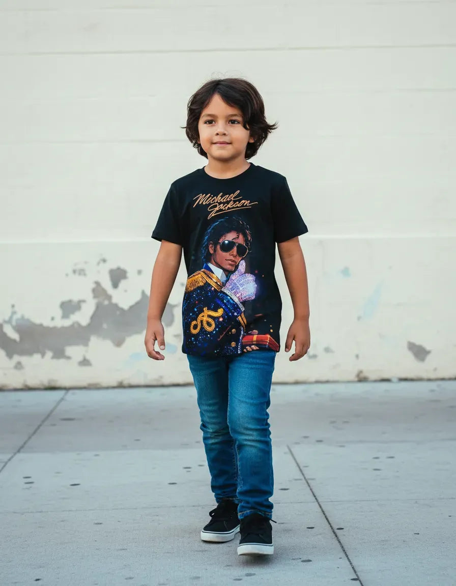 Camiseta Michael Jackson El Rey del Pop
