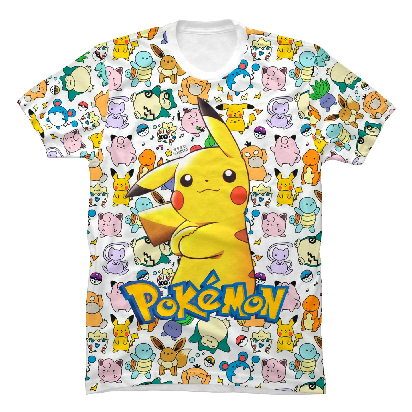 Camiseta Pikachu Criaturas