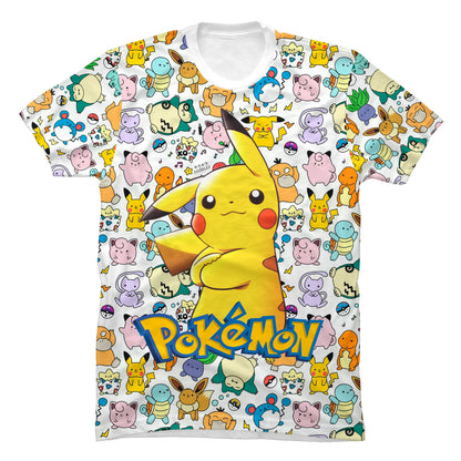 Camiseta Pikachu Criaturas