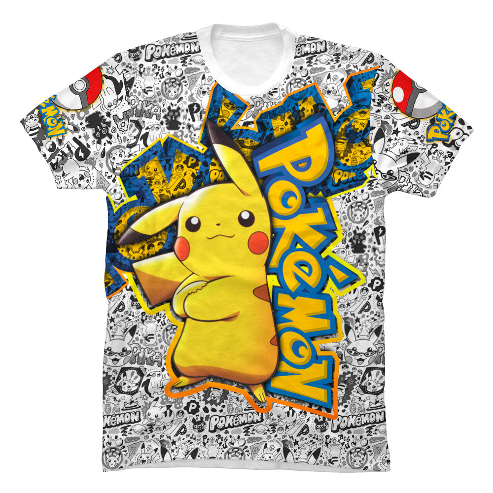 Camiseta Pokemon Pikachu
