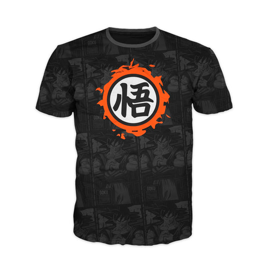 Camiseta Dragon Ball guku  Anime moda