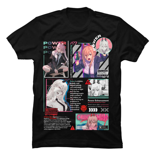 Camiseta Chainsaw Man Power