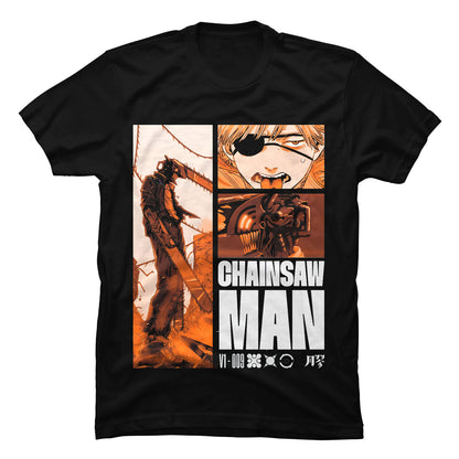 Camiseta Chainsaw Man Motosierra