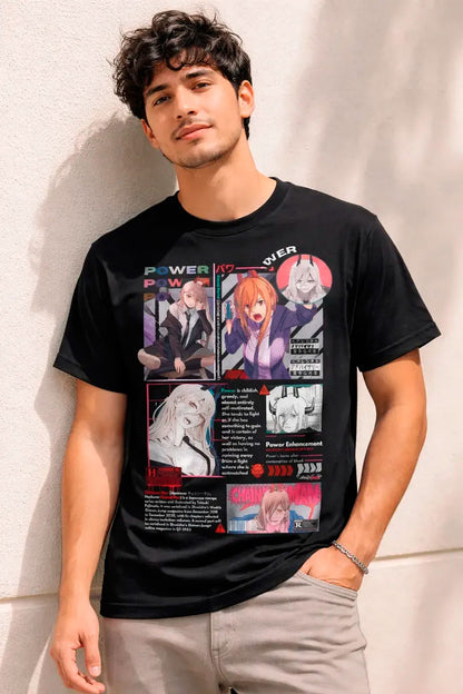 Camiseta Chainsaw Man Power