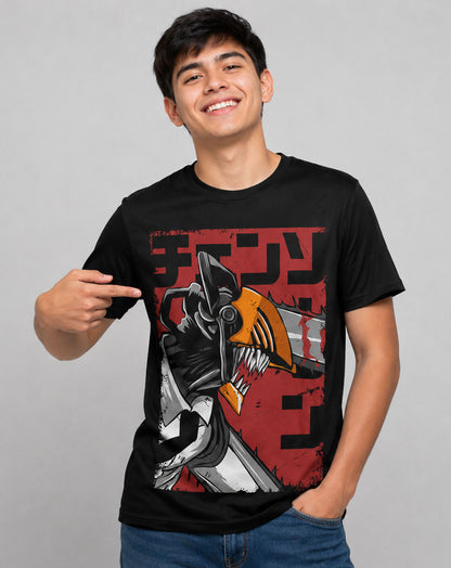 Camiseta Chainsaw Man El Hombre Motosierra