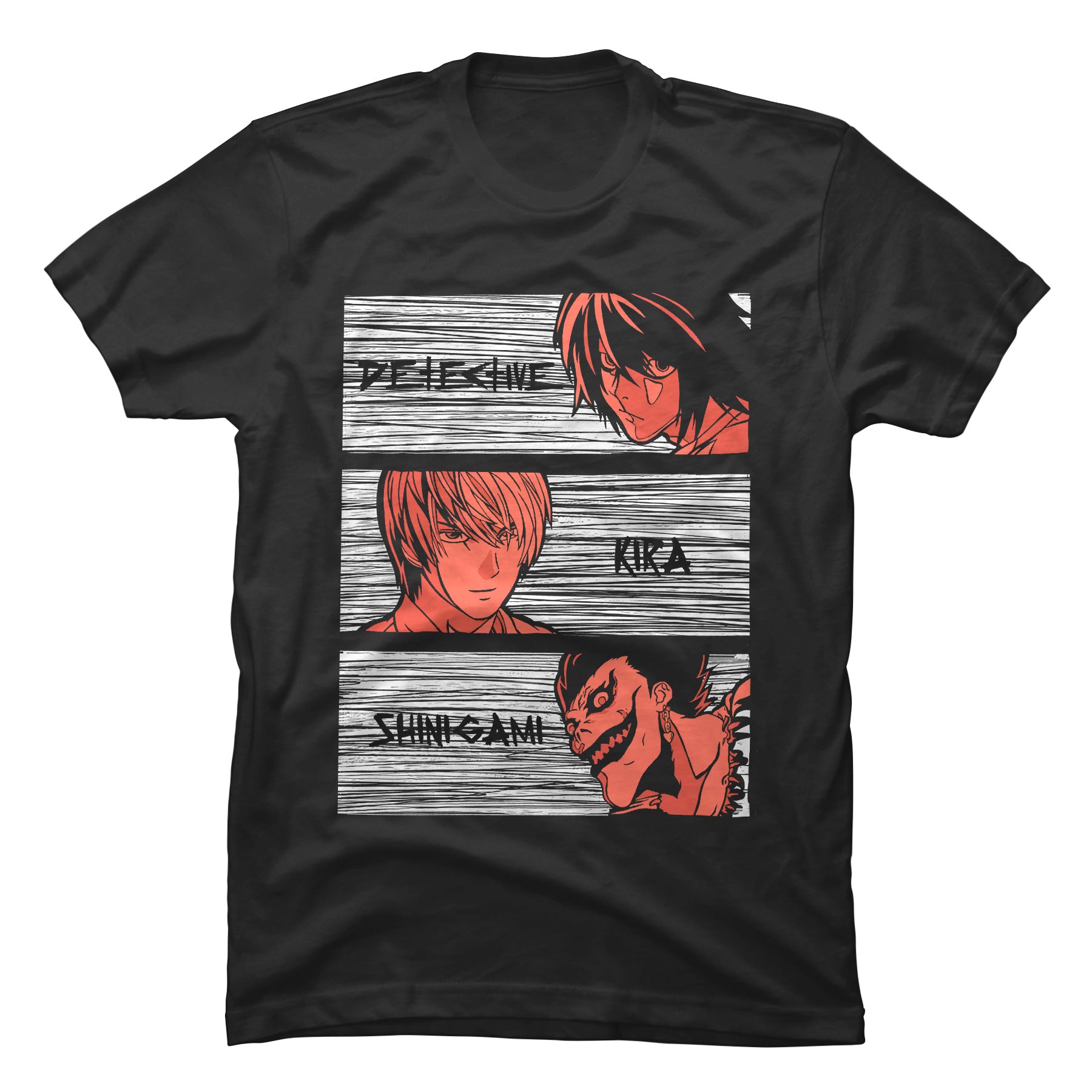 Camiseta Death Note Anime – lacamiseta.com.co