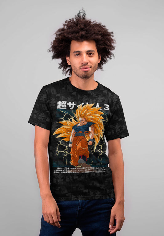 Camiseta Goku Super Saiyajin 3