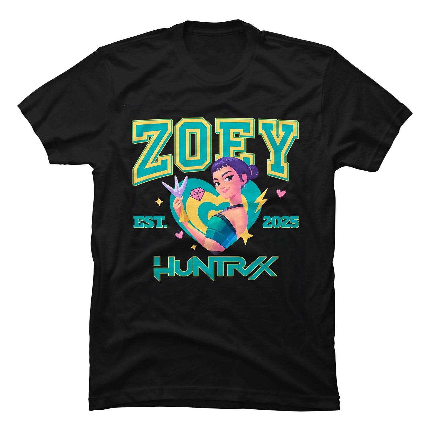 Camiseta KPop Demon Hunters Zoey