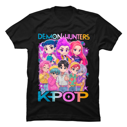 Camiseta KPop Demon Hunters Kids