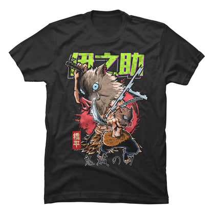 Camiseta Demon Slayer Inosuke