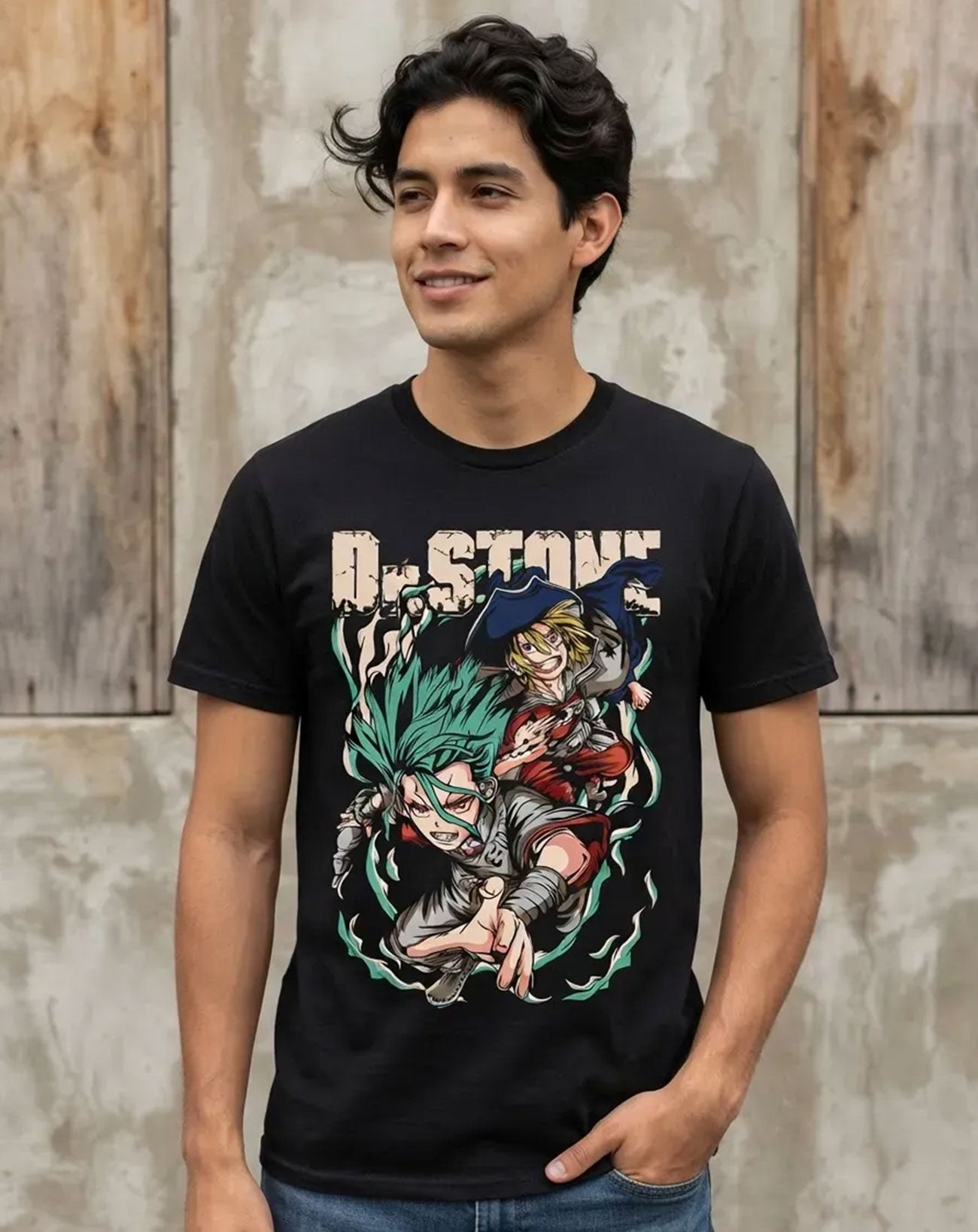 Camiseta Dr. Stone Senku