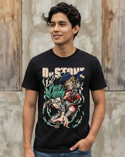 Camiseta Dr. Stone Senku