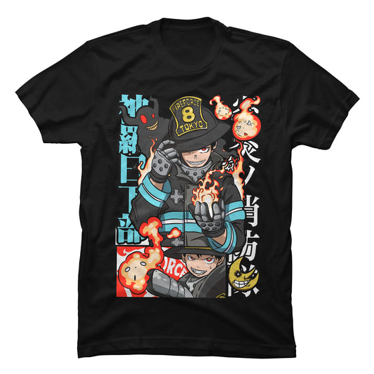 Camiseta Fire Force