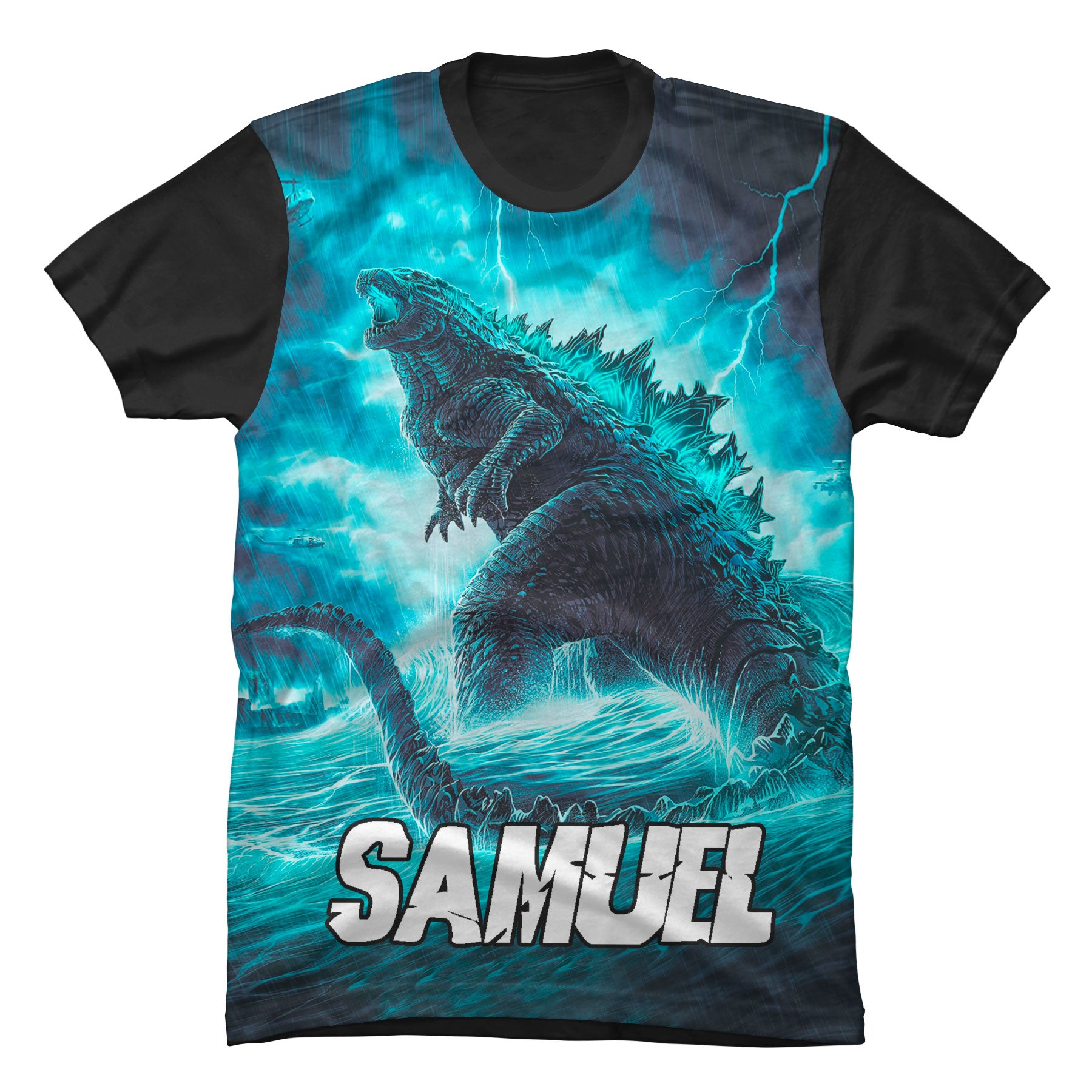 Camiseta Godzilla Personalizada
