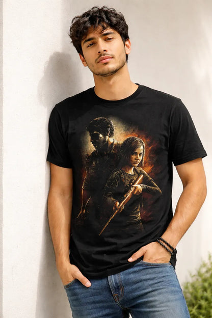 Camiseta The Last of Us Joel Ellie