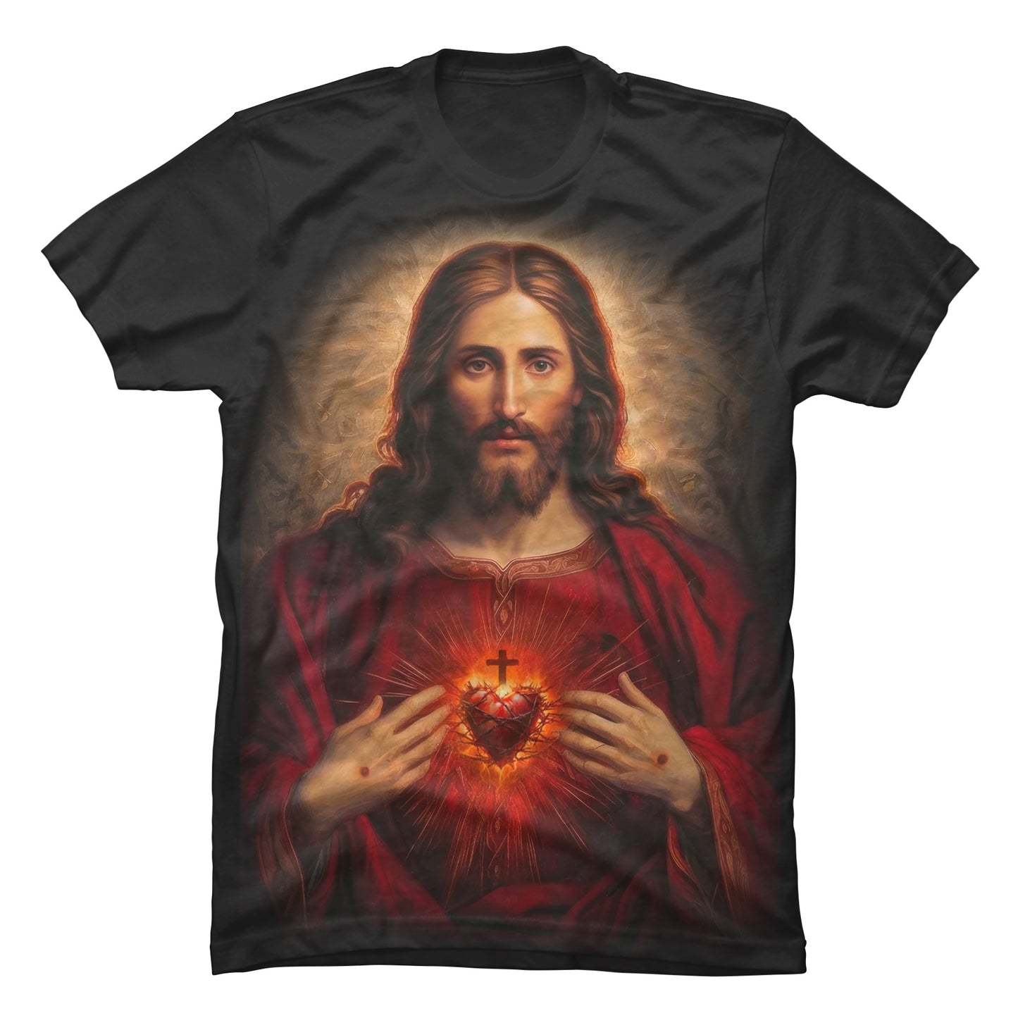Camiseta Cristiana Sagrado Corazón de Jesús