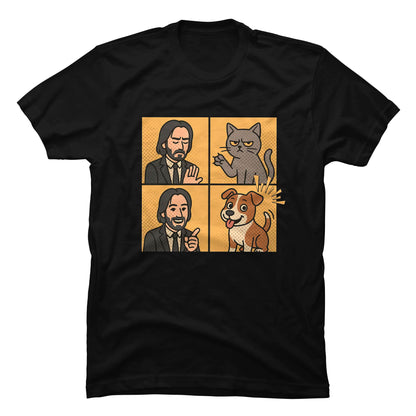 Camiseta John Wick Chistosa