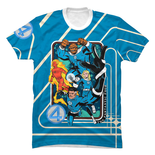 Camiseta Los 4 Fantásticos