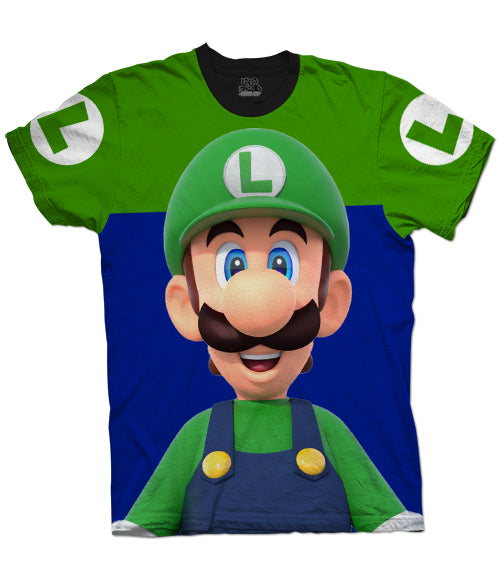 Camiseta Mario Bros Luigi Nintendo – lacamiseta.com.co