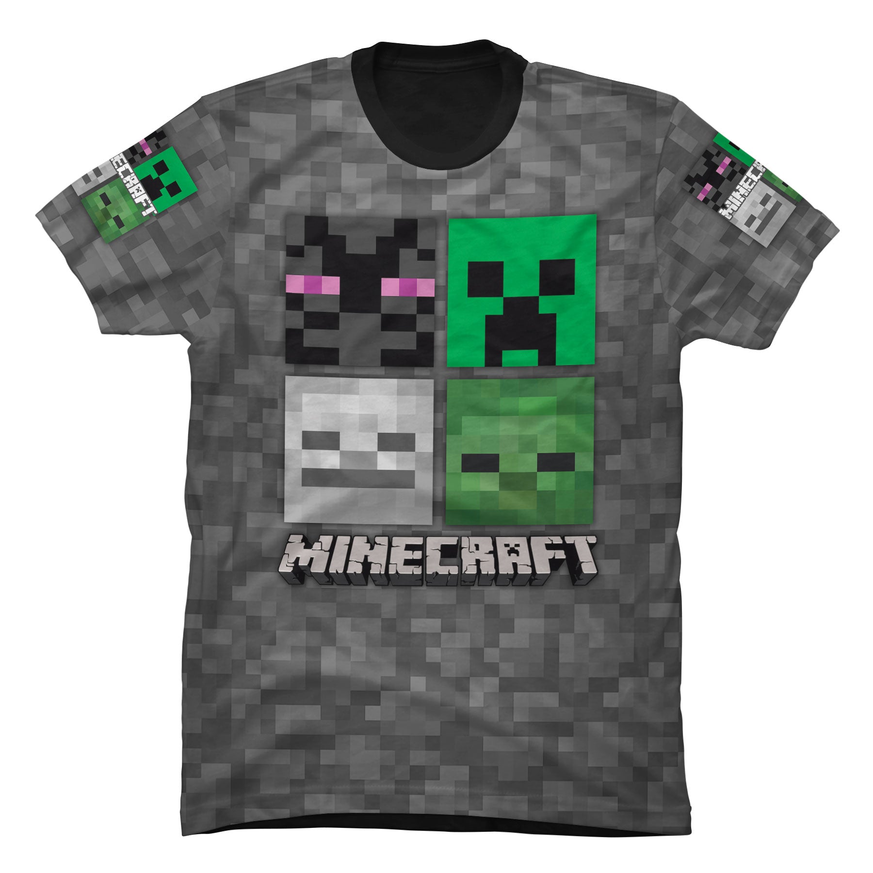 Camiseta Minecraft Creepers