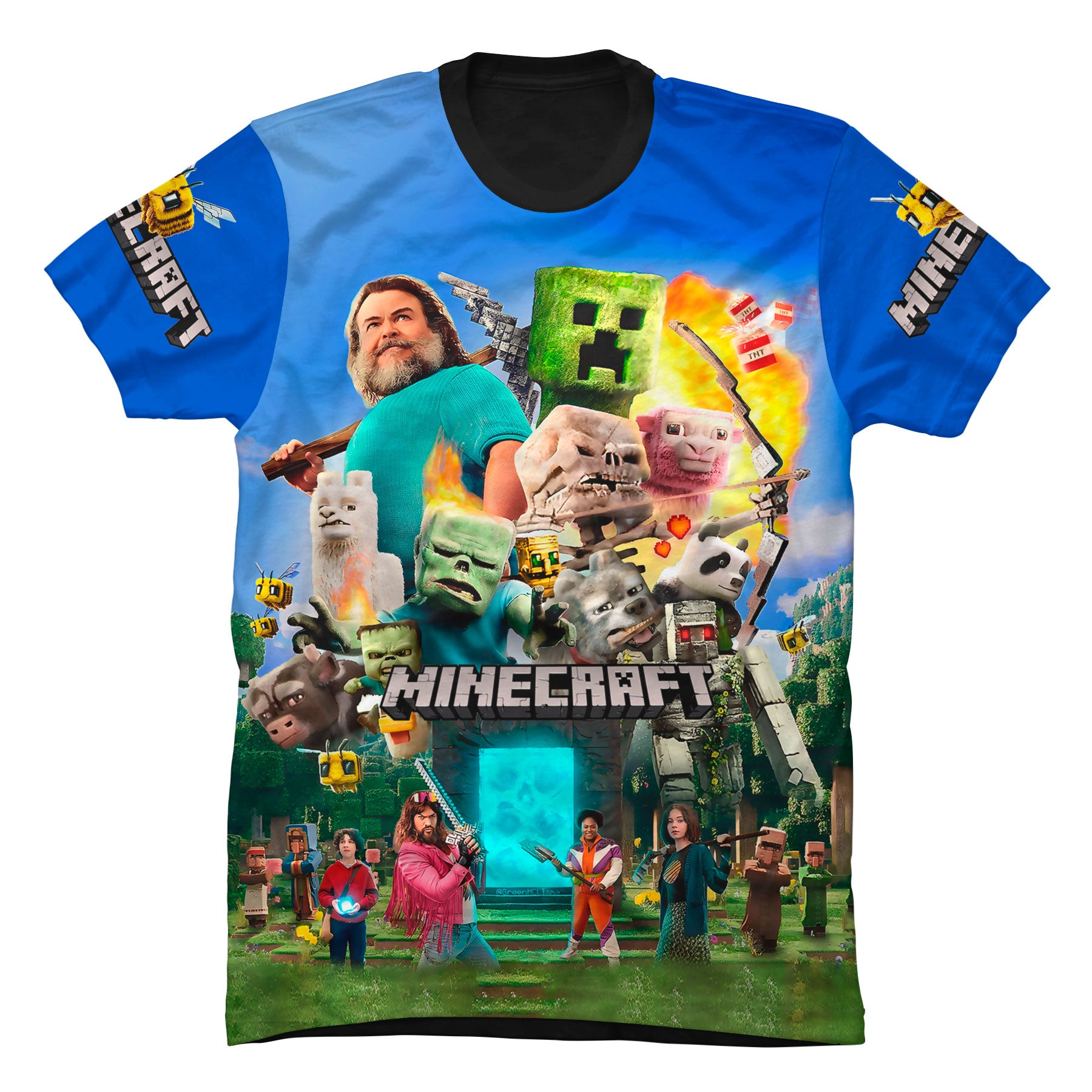 Camiseta Minecraft La Pelicula