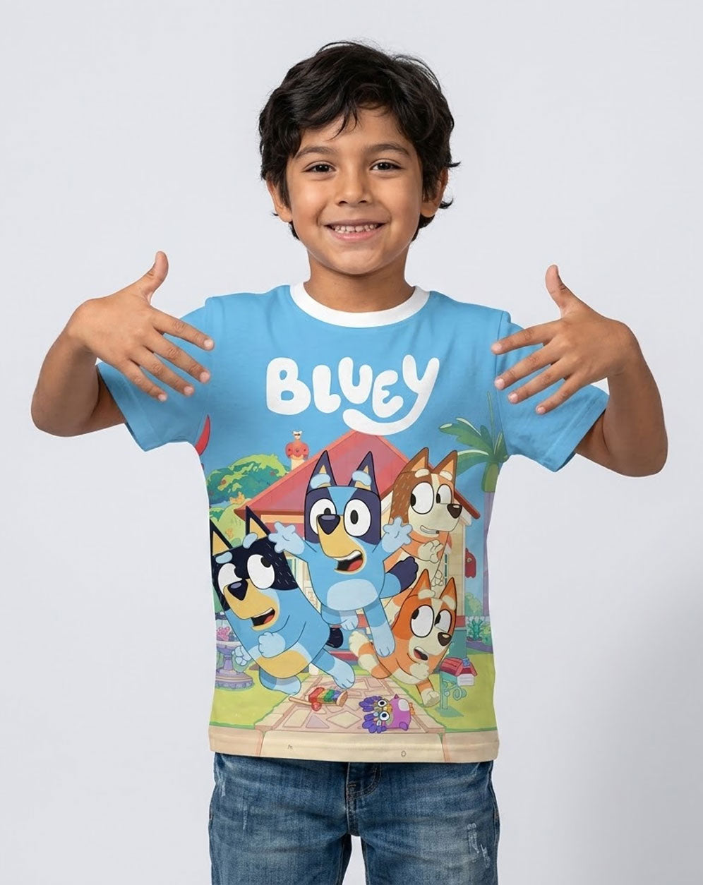 Camiseta Bluey