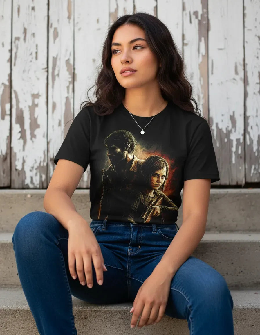 Camiseta The Last of Us Joel Ellie