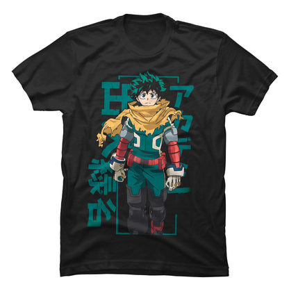 Camiseta de Izuku Midoriya