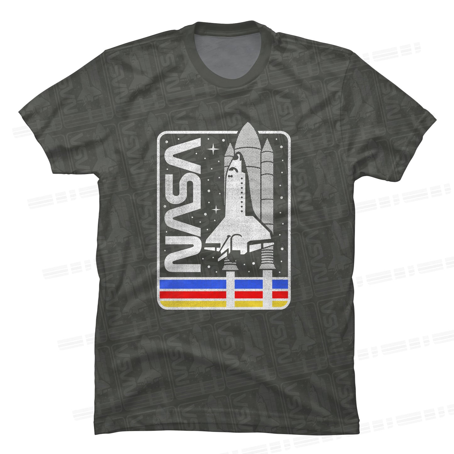 Camiseta Transbordador Espacial NASA Gris