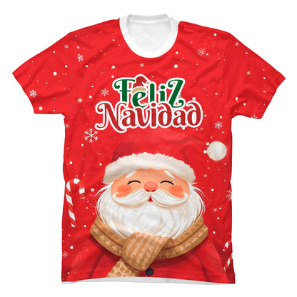 Camiseta Feliz Navidad Santa