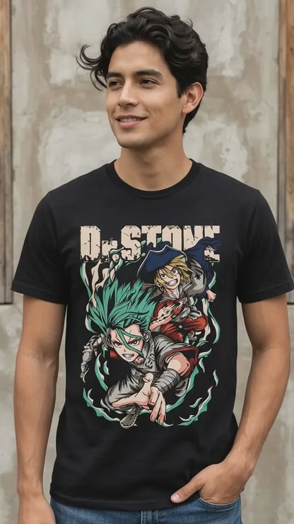 Camiseta Dr. Stone Senku