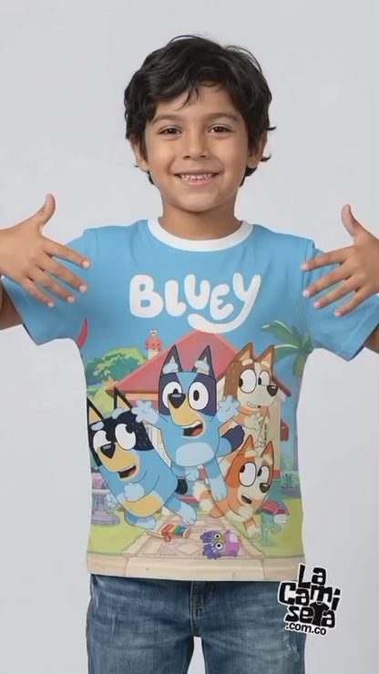 Camiseta Bluey
