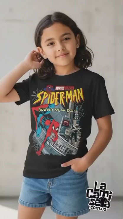 Camiseta Spider Man Brand New Day 2026