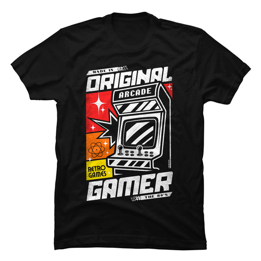 Camiseta Retro Consolas