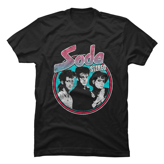 Camiseta Soda Stereo Vintage