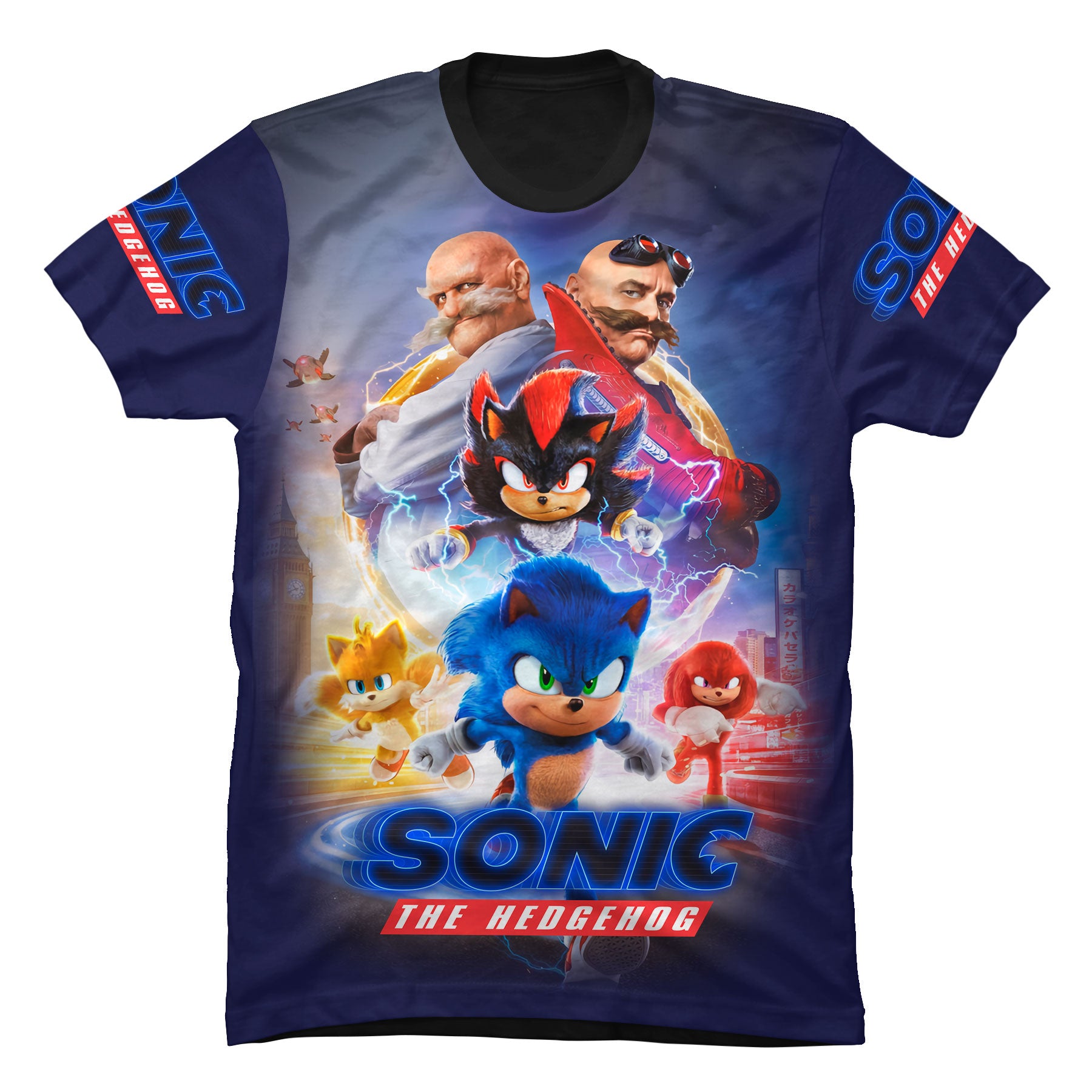Camiseta Sonic 3 La Pelicula