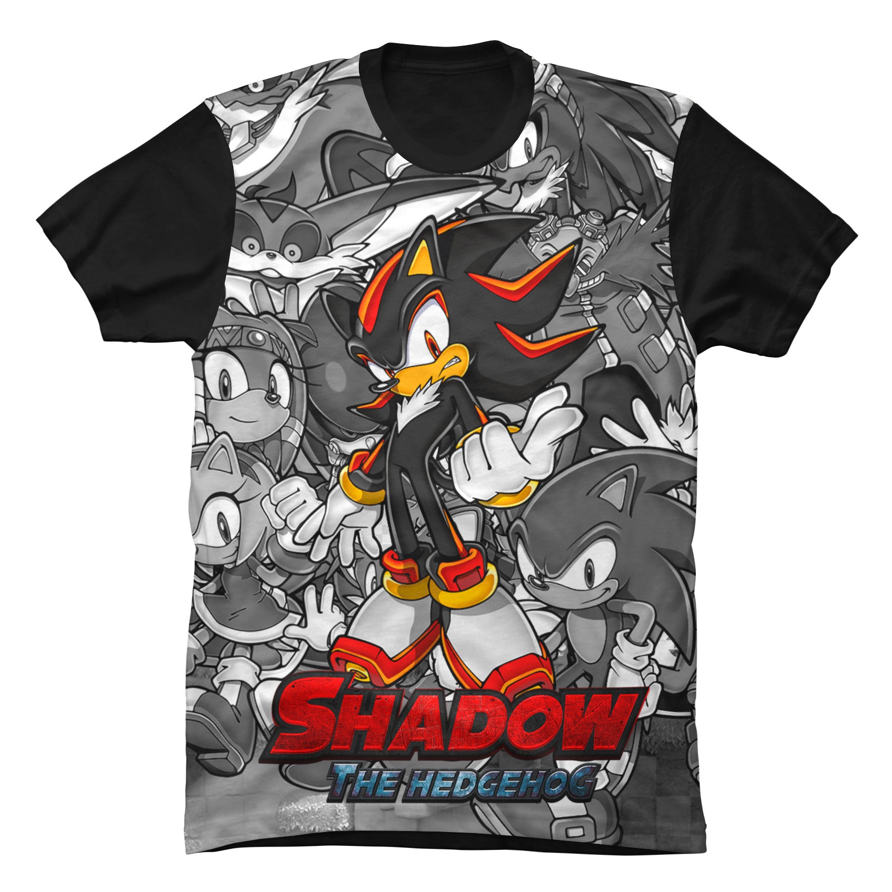 Camiseta Sonic Shadow el Erizo
