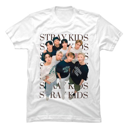 Camiseta Stray Kids K-pop