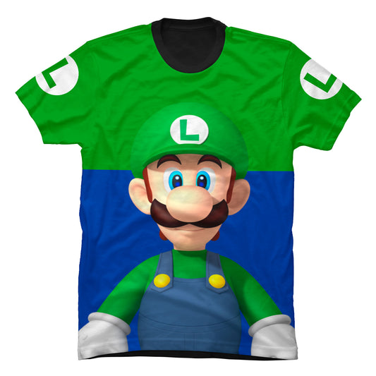 Camiseta Super Luigi Mario Bros