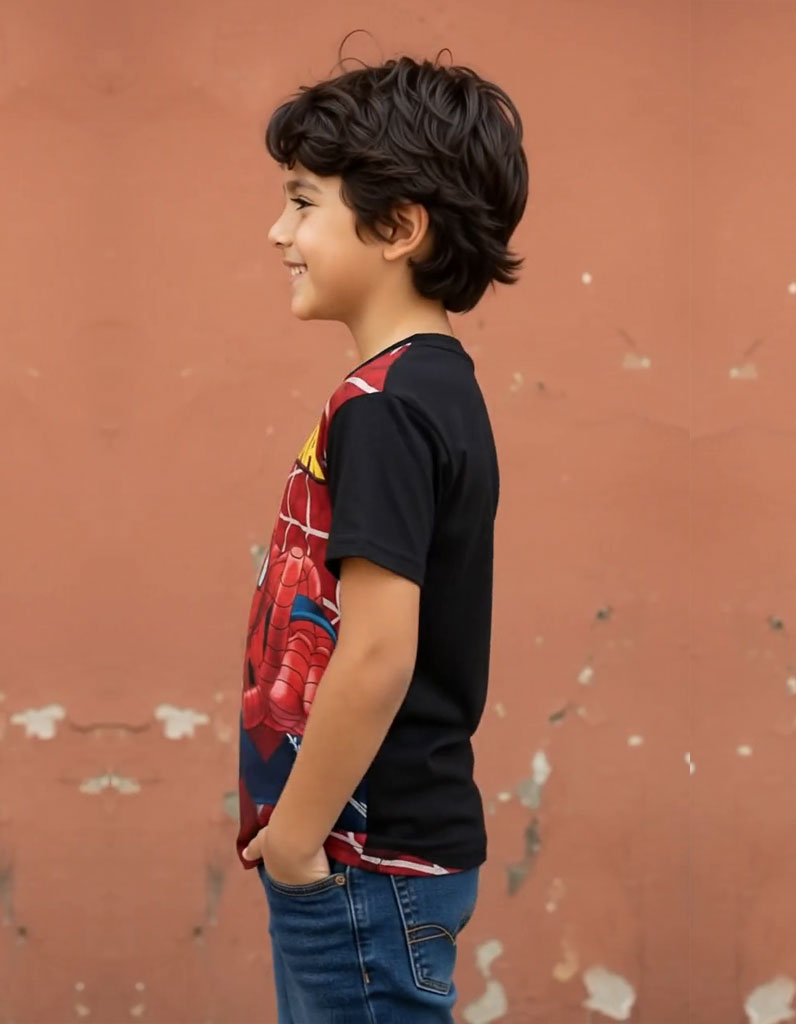 Camiseta Spider-Man Ataque Telaraña