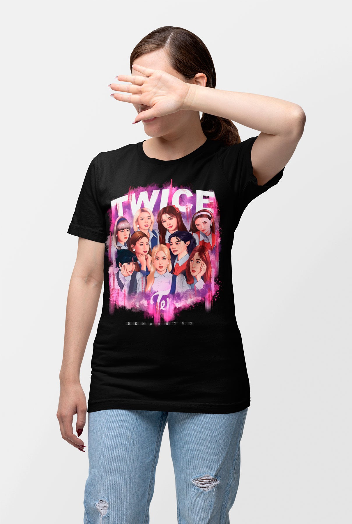 Camiseta TWICE K-pop Girls