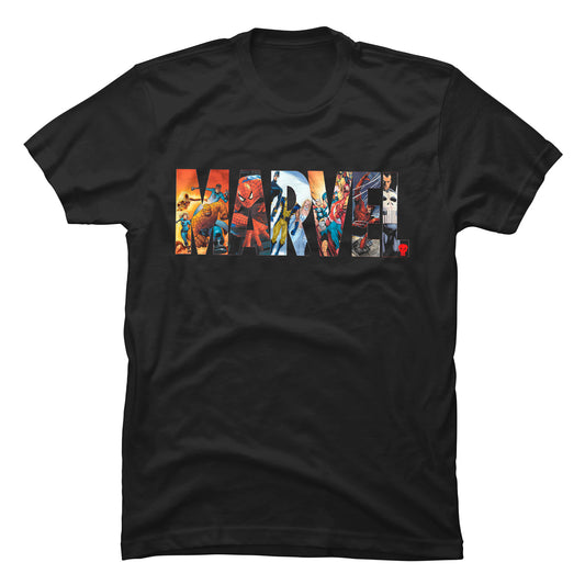 Camiseta Marvel Superhéroes