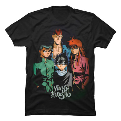 Camiseta Yu yu Hakusho The Ghost Fighter Club