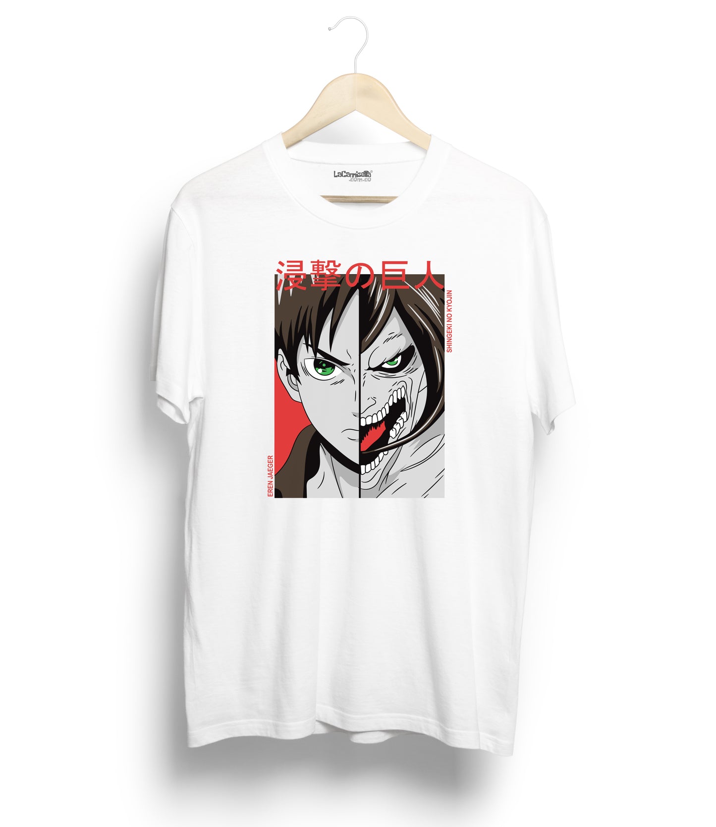 Camiseta Shingeki no Kyojin Ataque de los Titanes Levi