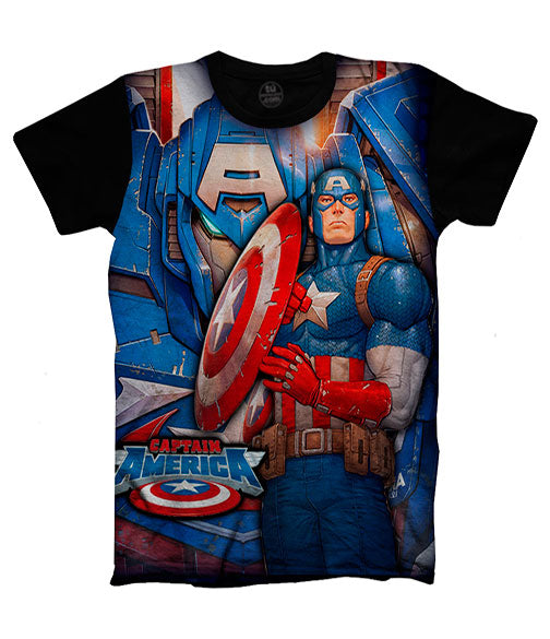 Camiseta Capitán América Marvel Kids – lacamiseta.com.co