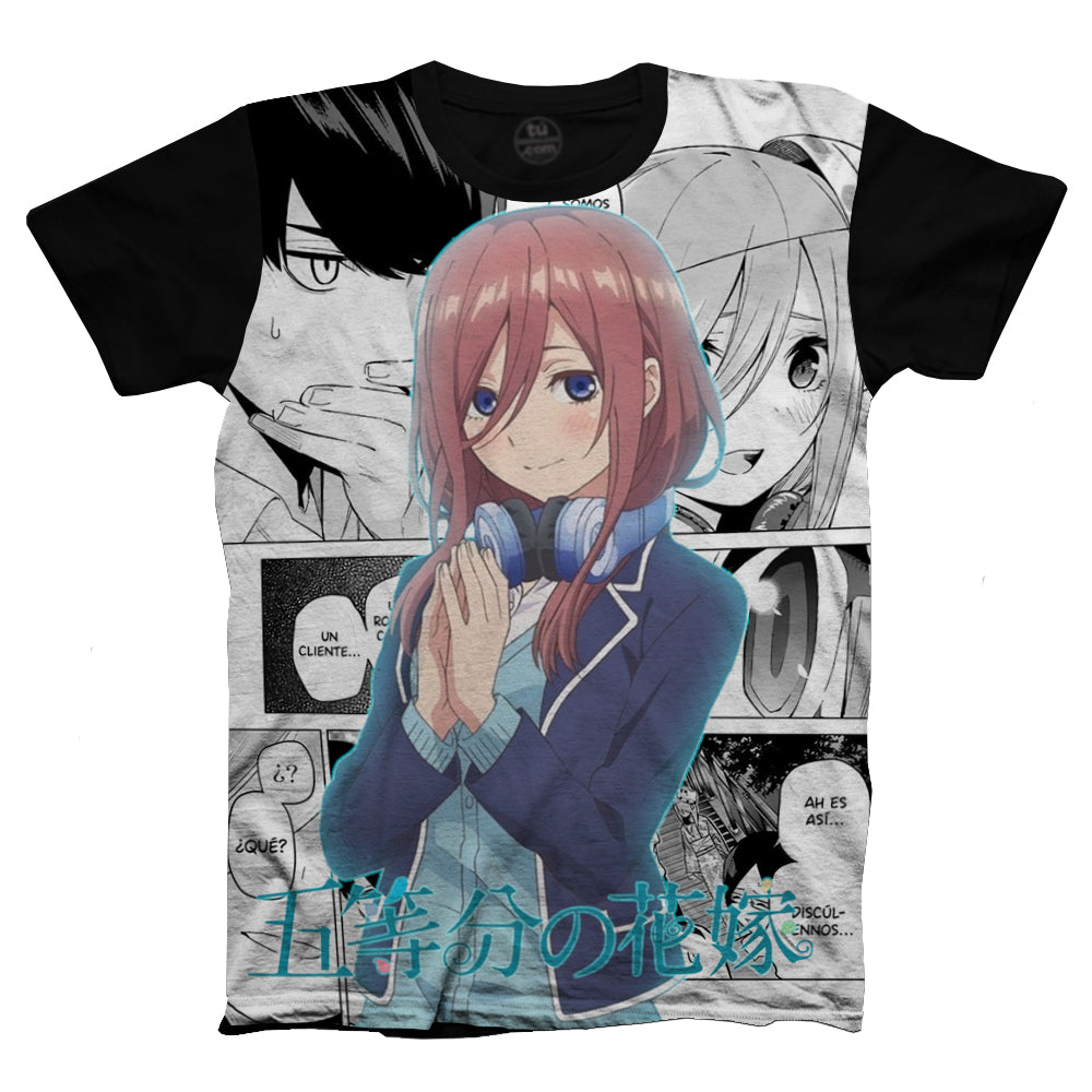 Camiseta Go-Tōbun no Hanayome